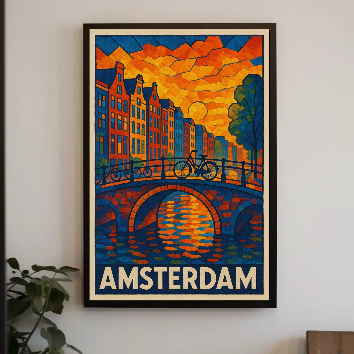 Amsterdam City Of Canals Poster