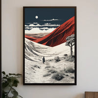 Desert Wanderer Poster