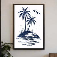 Vibrant Urban Landscape Art Poster