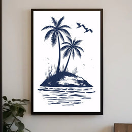 Vibrant Urban Landscape Art Poster