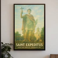 Saint Expeditus Feast Day April 19 Poster