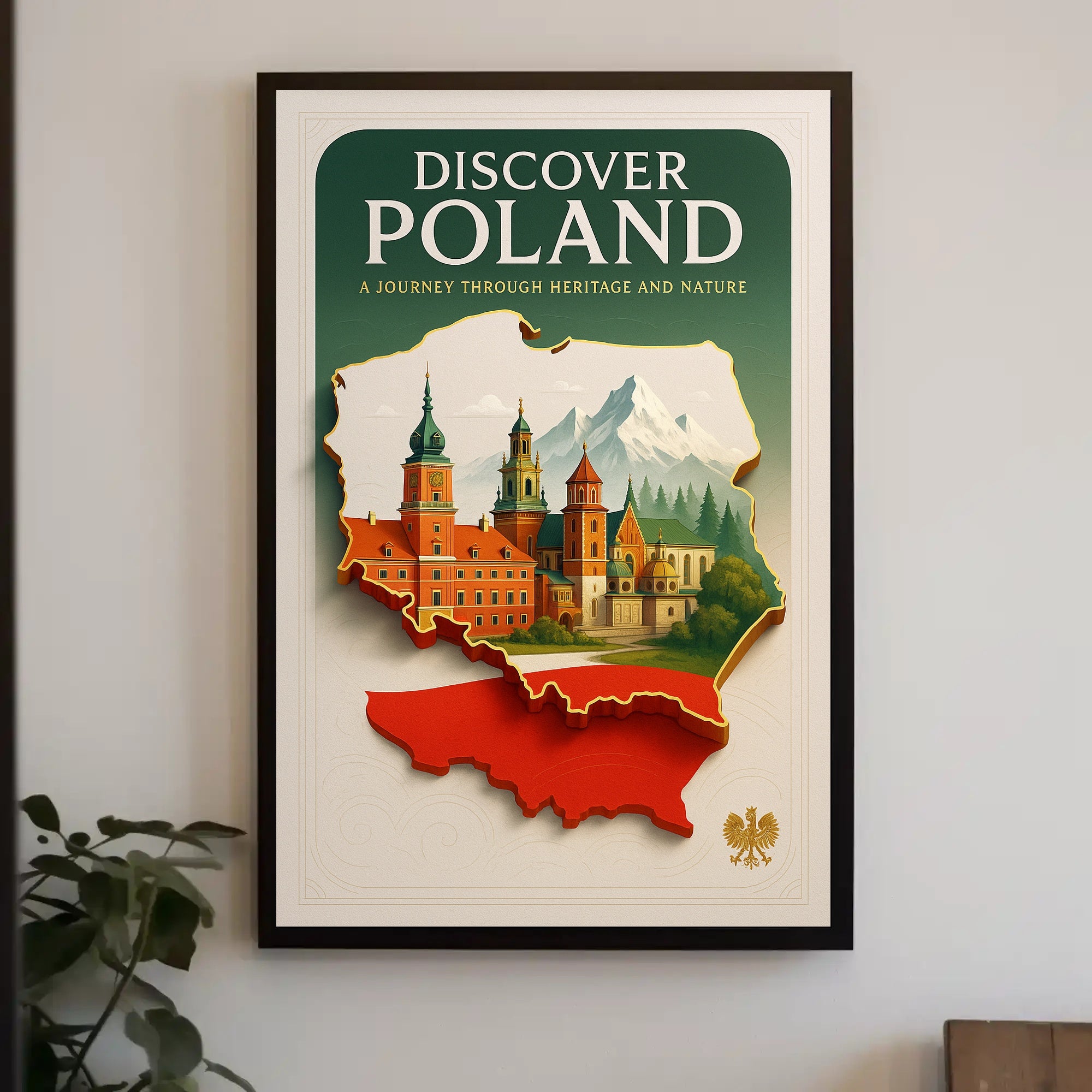 Discover Poland Poster PosterGoat