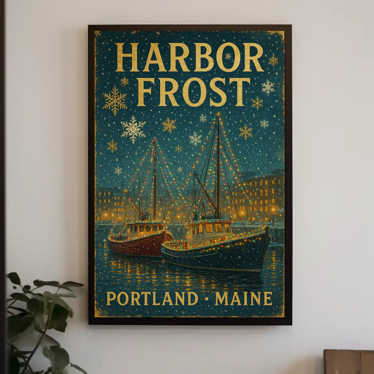 Harbor Frost Poster