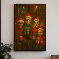 Horror Holiday Cheer Pop Culture Poster