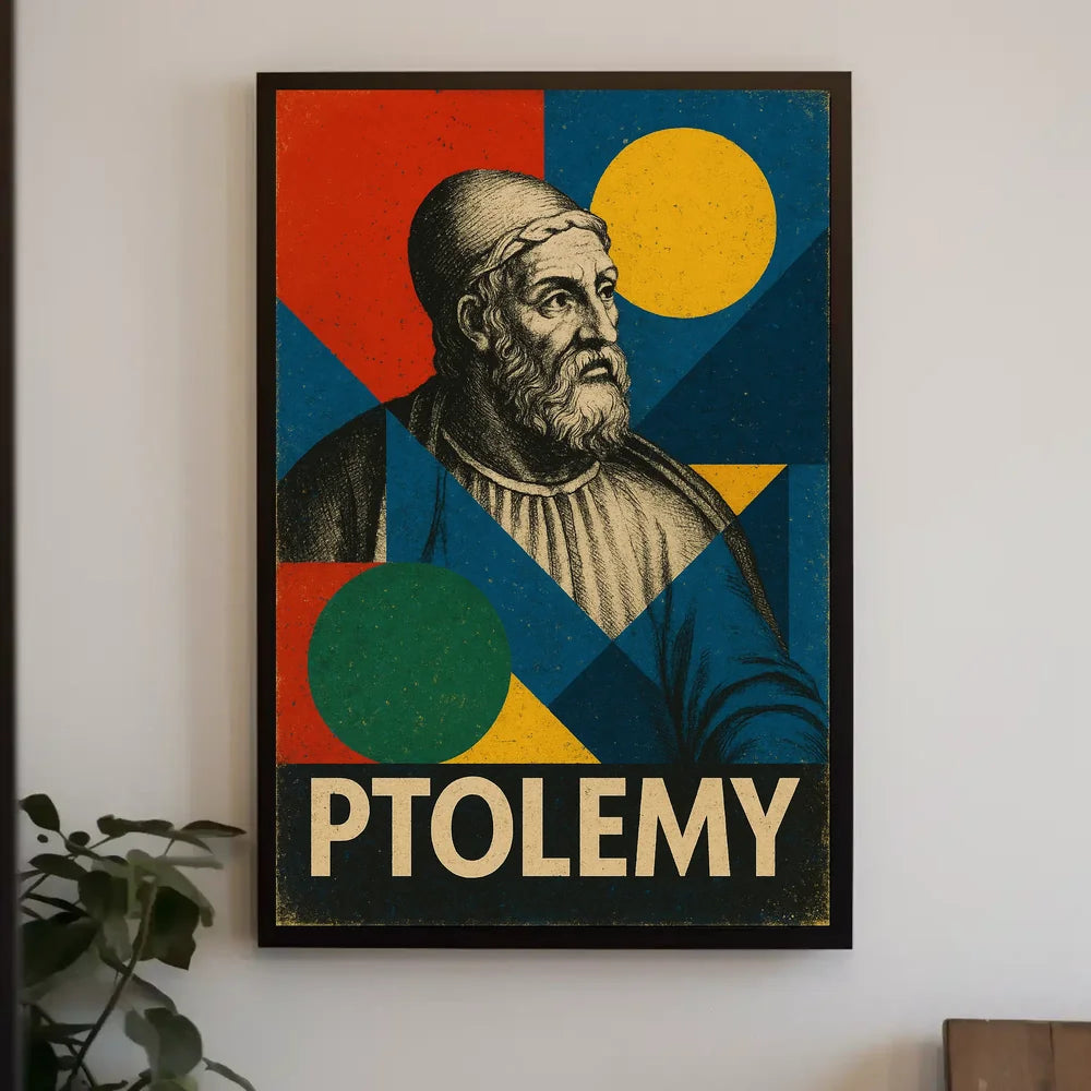 Ptolemy Tribute Vintage Art Poster
