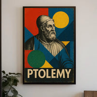 Ptolemy Tribute Vintage Art Poster