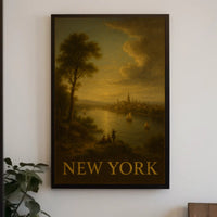 New York A Serene Landscape Poster