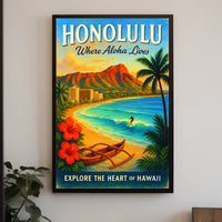 Explore the Heart of Hawaii Poster