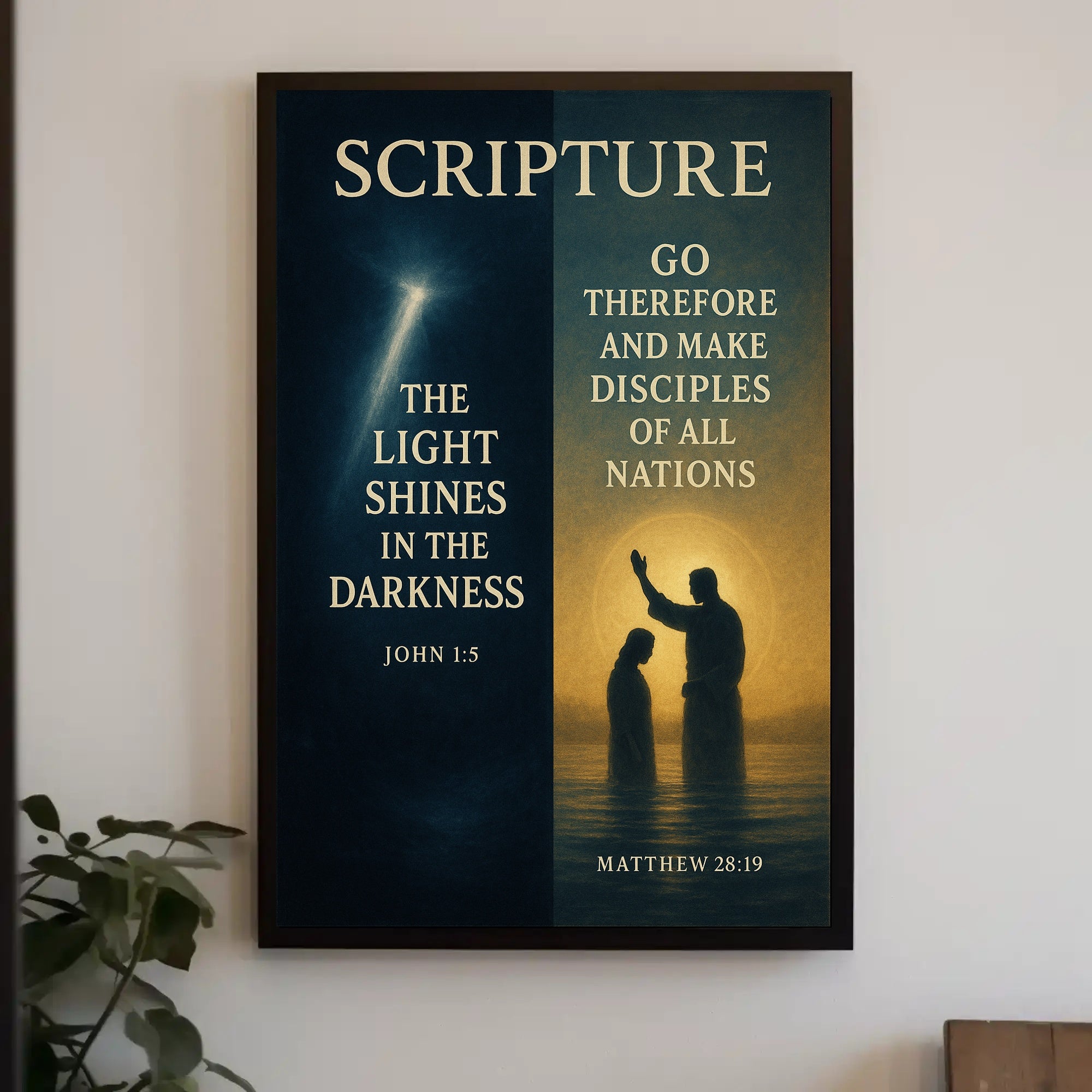 Scripture Reflections Poster PosterGoat