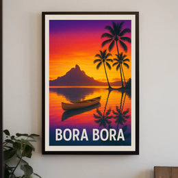 Bora Bora Paradise Poster
