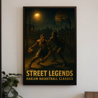 Street Legends Harlem Basketball Classics Poster
