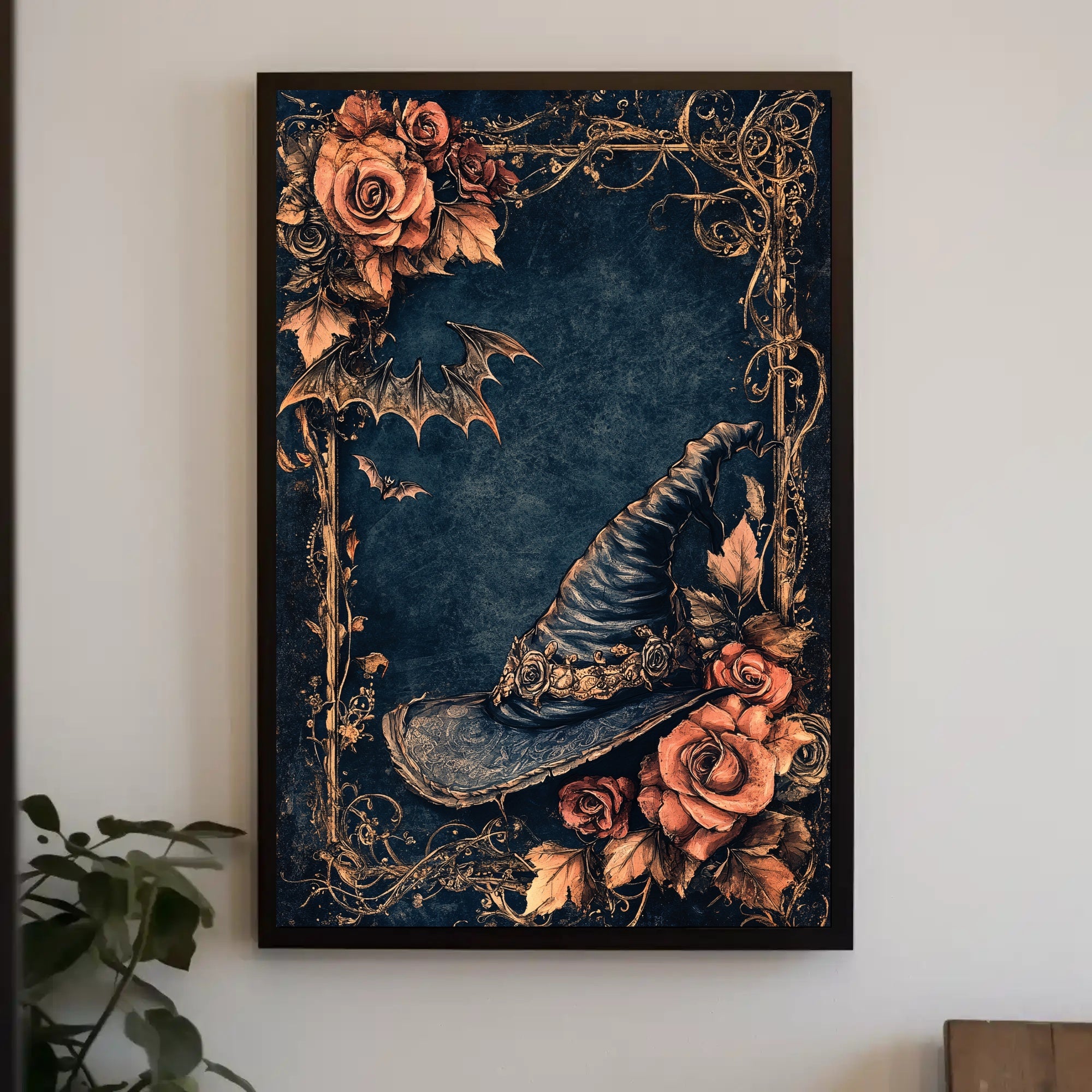 Enchanted Autumn Night Poster