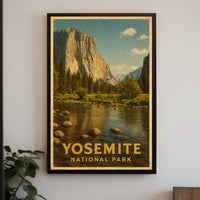 Yosemite National Park Poster