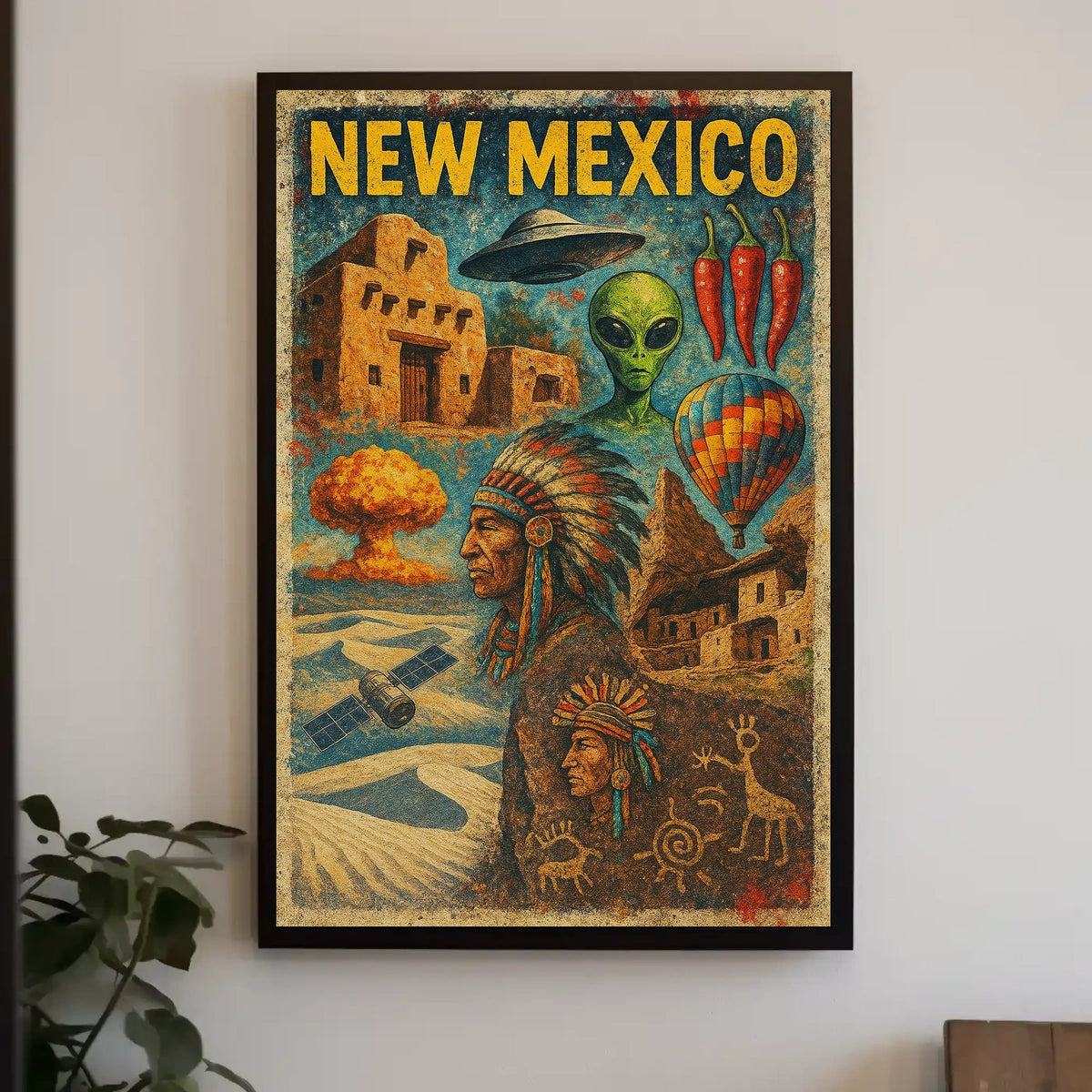 New Mexico Wonders Poster