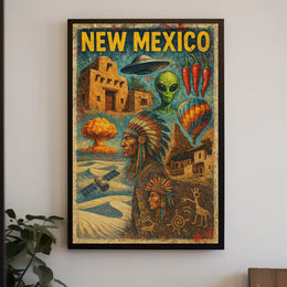 New Mexico Wonders Poster
