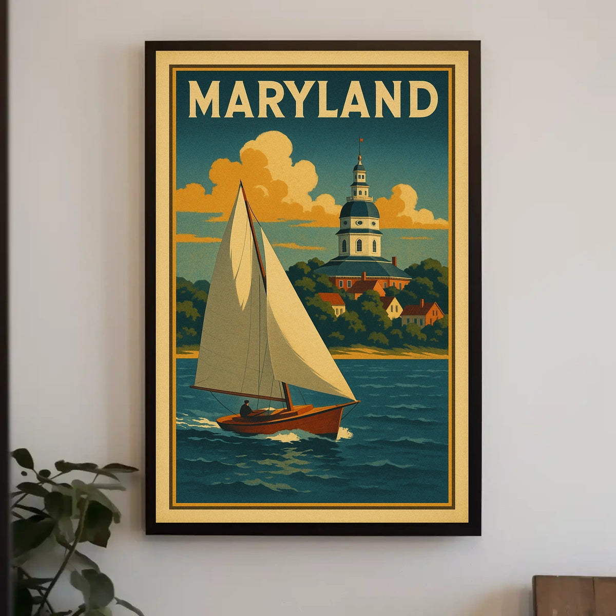 Maryland Scenic Poster
