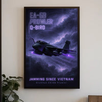 EA-6B Prowler Jamming Since Vietnam Poster PosterGoat