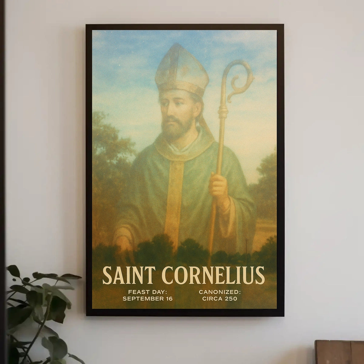 Saint Cornelius Poster