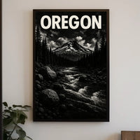 Majestic Oregon Landscape Poster