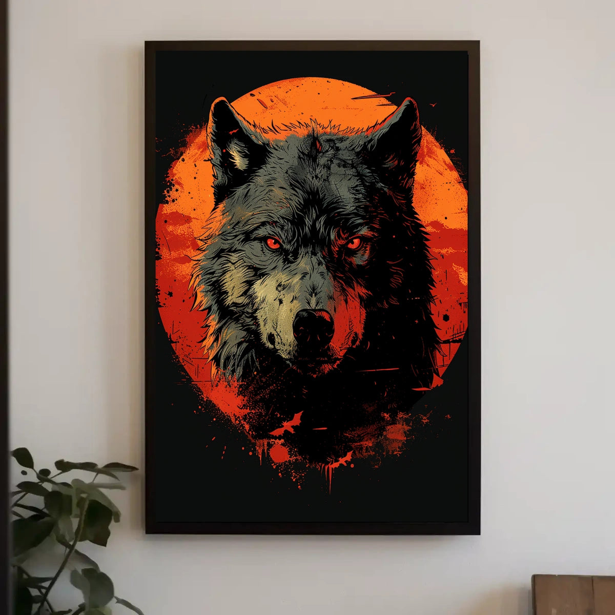 The Fierce Wolf Poster