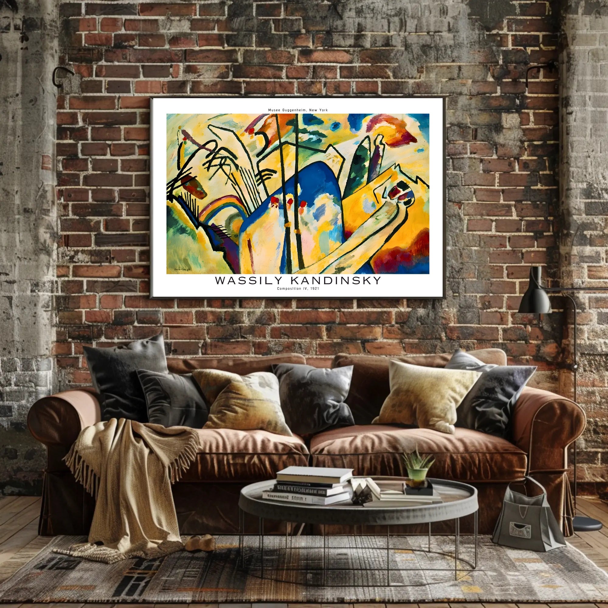 Wassily Kandinsky Composition IV Poster