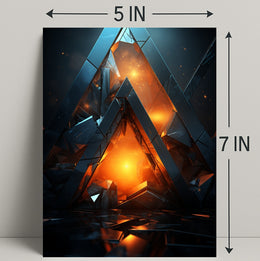 Geometric Inferno Poster