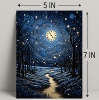 Celestial Nightscape Poster PosterGoat