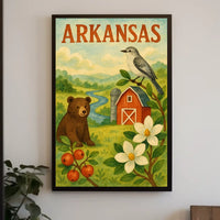 Arkansas Nature Scene Poster