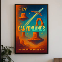 Fly Canyonlands Poster