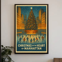 Christmas In The Heart Of Manhattan Poster