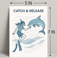 Catch & Release Poster PosterGoat