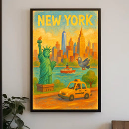 New York City Vibes Poster