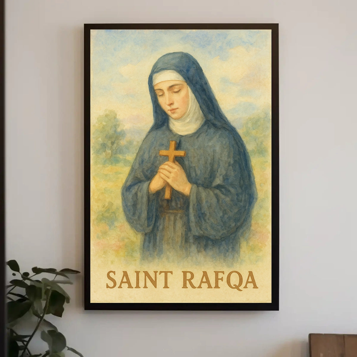 Saint Rafqa Poster