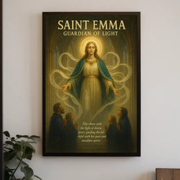 Saint Emma Guardian Of Light Poster