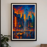 Broadway Nights Poster