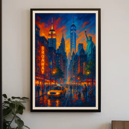 Broadway Nights Poster