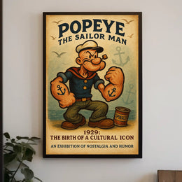 Popeye 1929 Art Poster POP-203