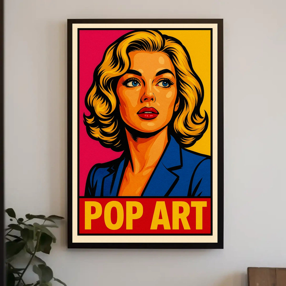 Pop Art Portrait Poster