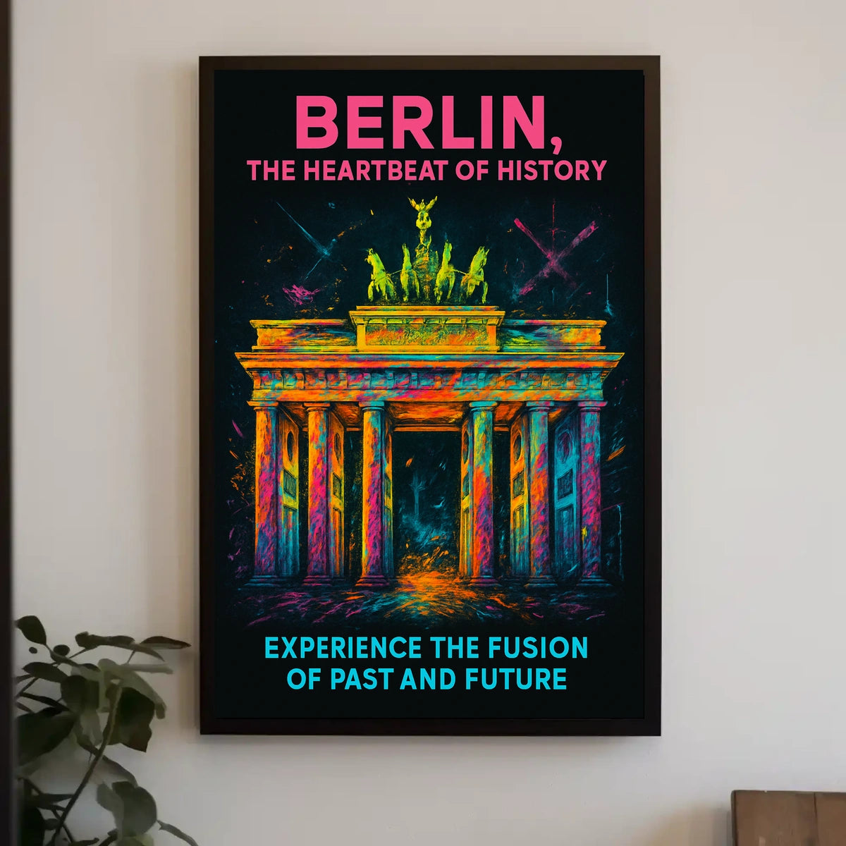 Berlin The Heartbeat of History Poster