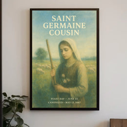 Saint Germaine Cousin Poster