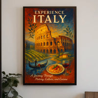 Experience Italy Poster
