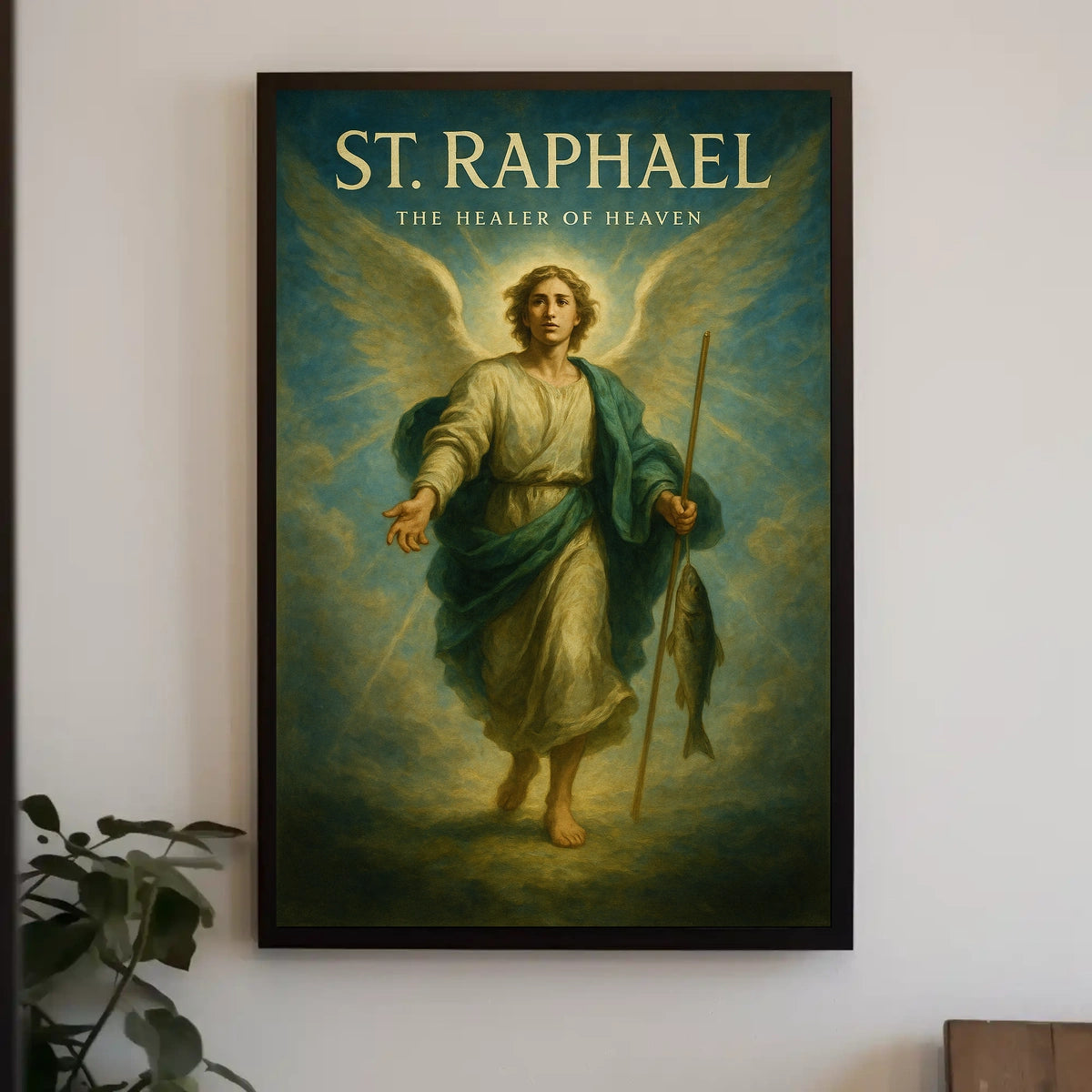 St. Raphael The Healer Of Heaven Poster