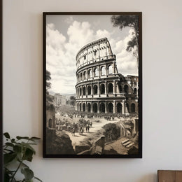 The Colosseum In Ancient Rome Poster