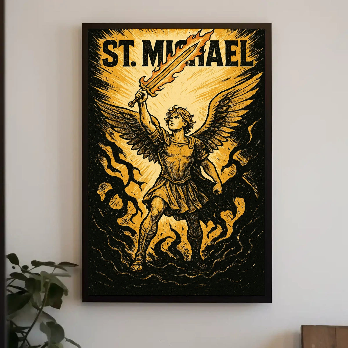 St. Michael The Archangel Poster