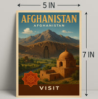 Visit Afghanistan Poster PosterGoat