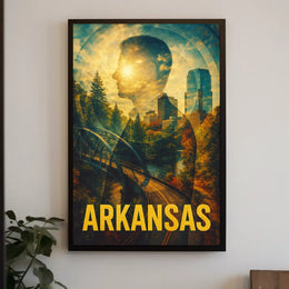 Arkansas A Scenic Journey Poster