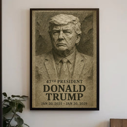 Donald Trump 47Th President Poster