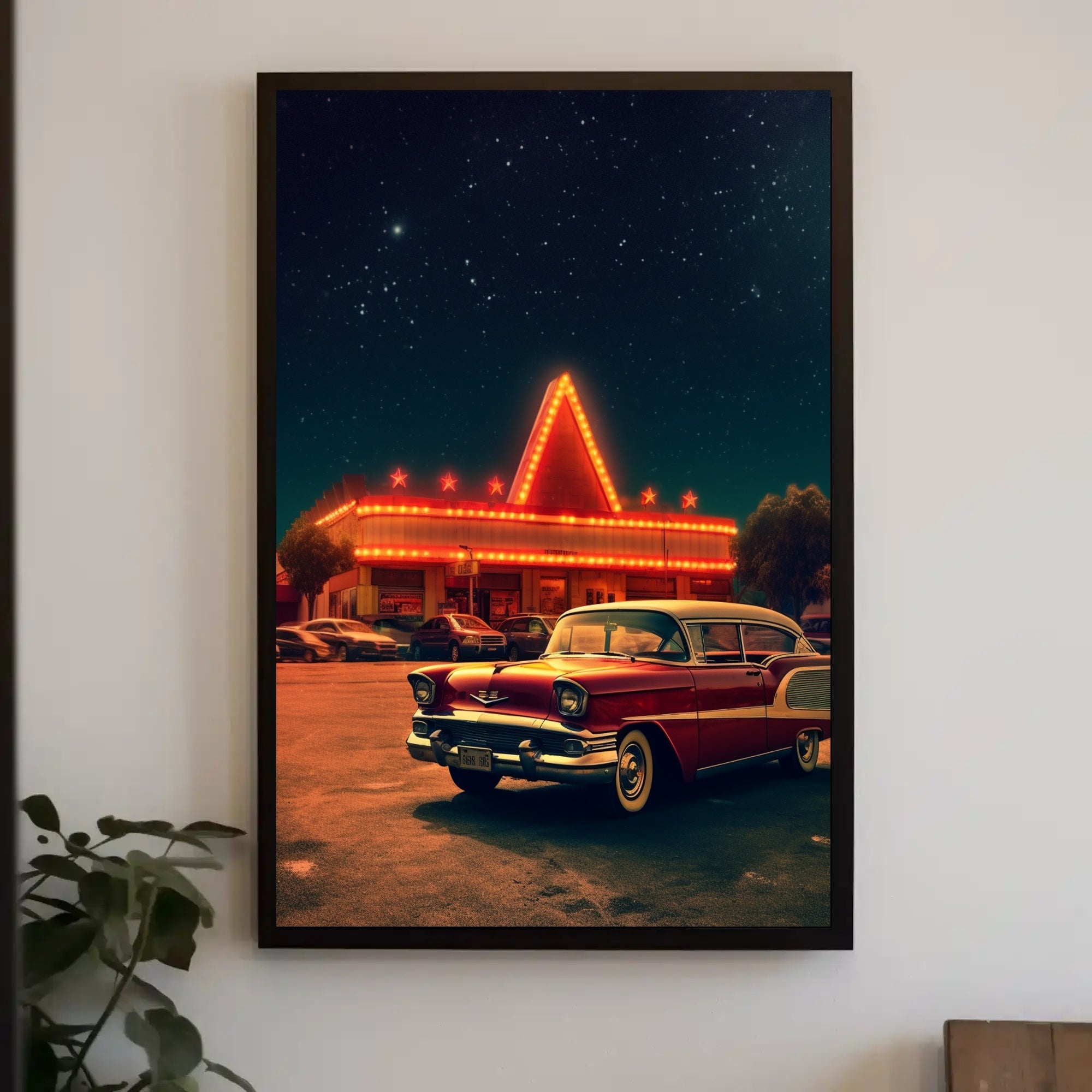Nostalgic Night Drive-In Poster