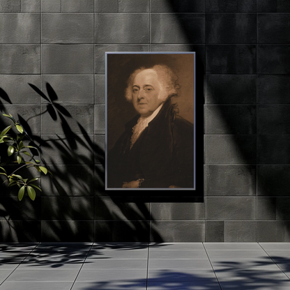 John Adams 2nd President Of The United States Sepia Photo