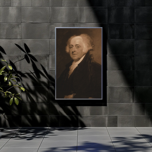 John Adams 2nd President Of The United States Sepia Photo